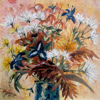 N° 1941 - Fleurs - Bouquet d'Automne