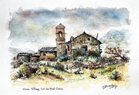 N°1970-Vieux Village - Col du Mont Cenis