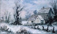 N° 0553 - Ferme sous la neige