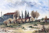 N° 1356 - Ollioules : chemin du Lançon : ferme provençale